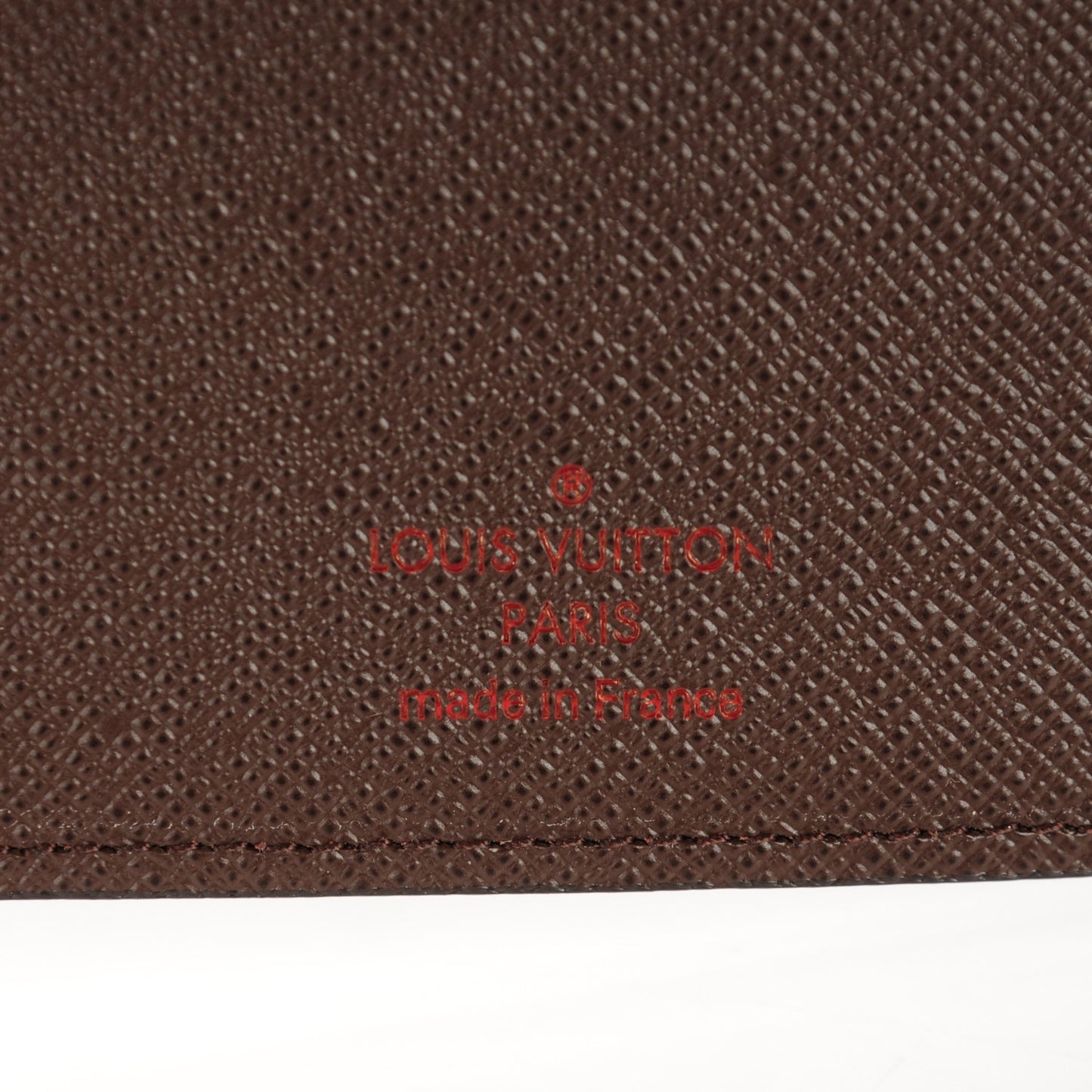 Damier Ebene Medium Ring Agenda Cover