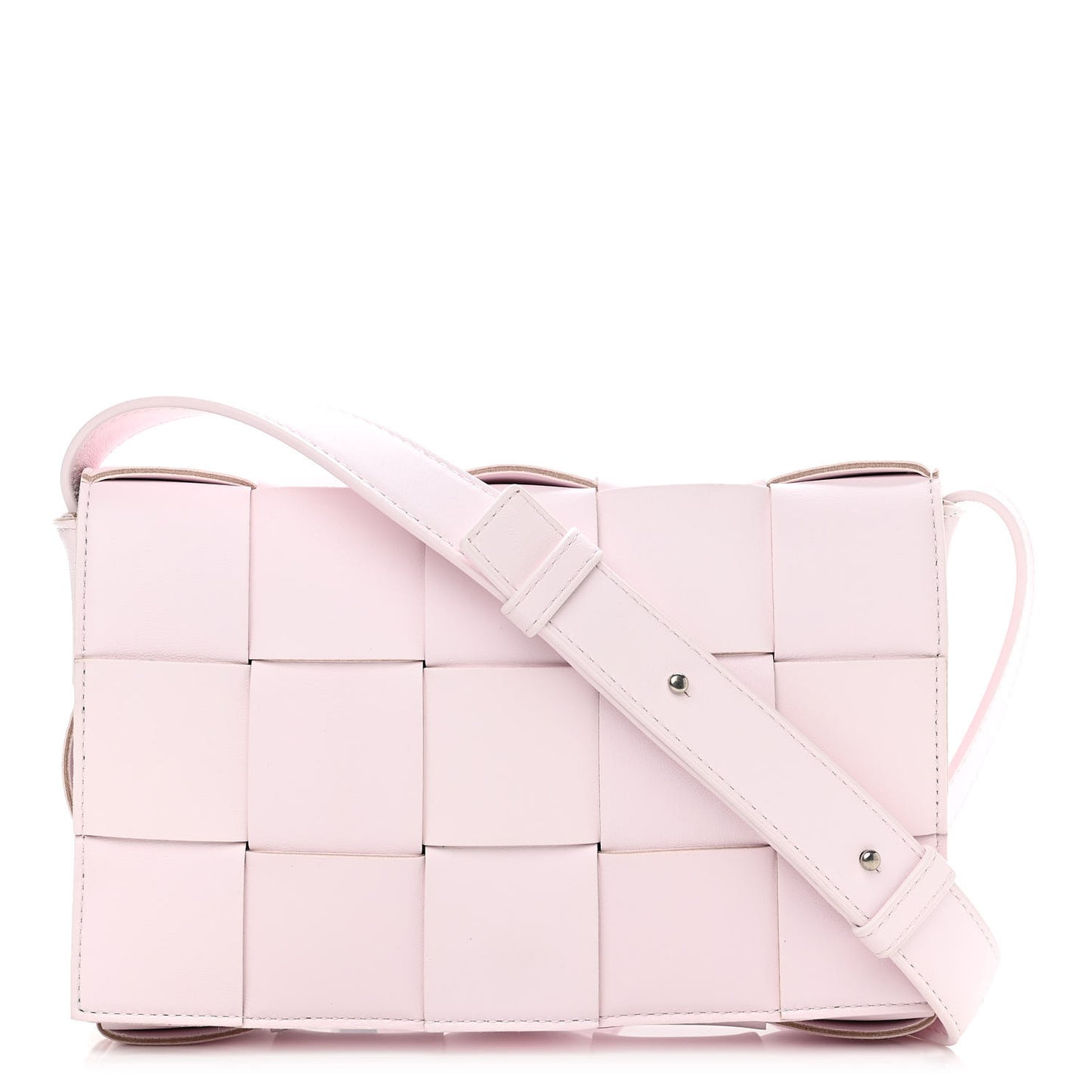 Lambskin Maxi Intrecciato Cassette Crossbody Bag Bliss Washed