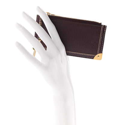 Louis Vuitton Suhali Key Pouch Prune 2 of 13