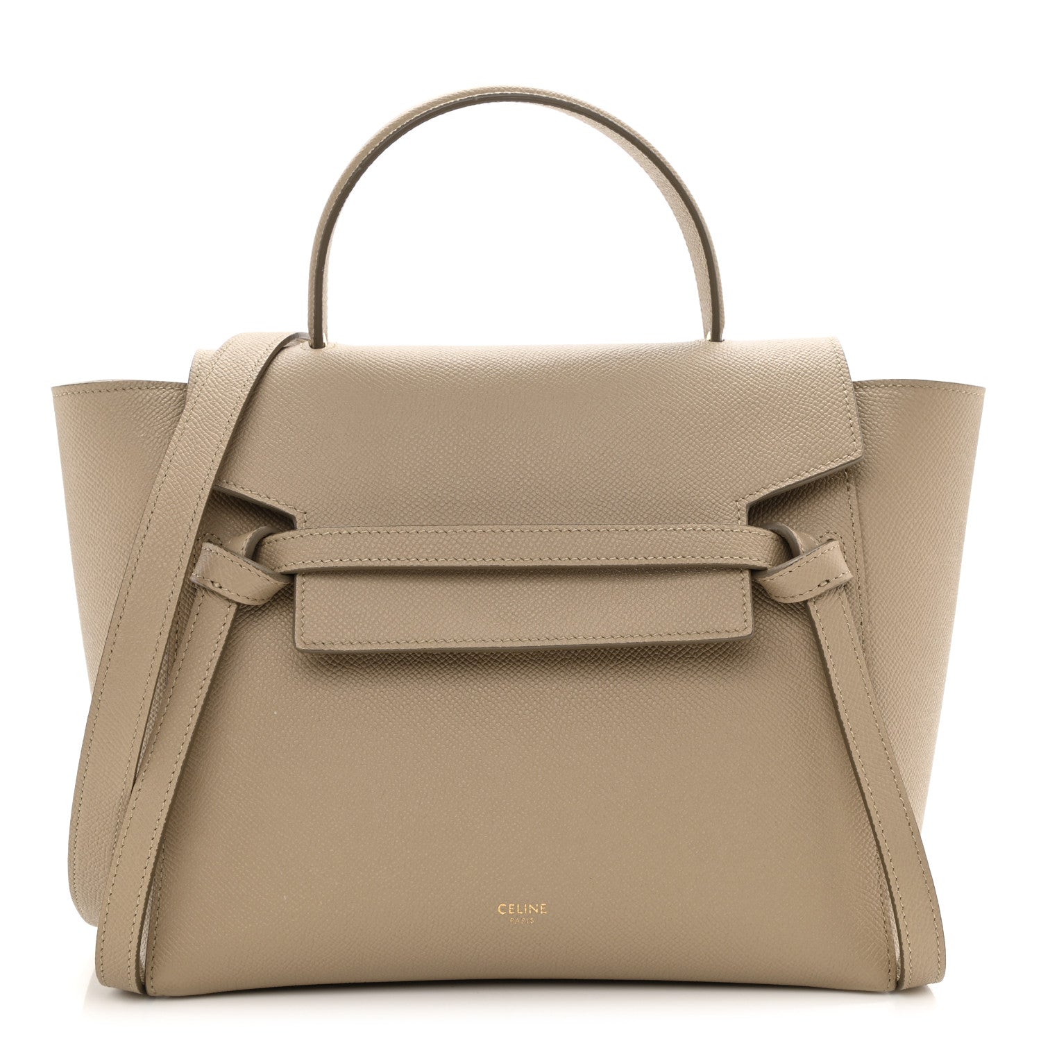 Celine Grained Calfskin Micro Belt Bag Light Taupe 1 of 9