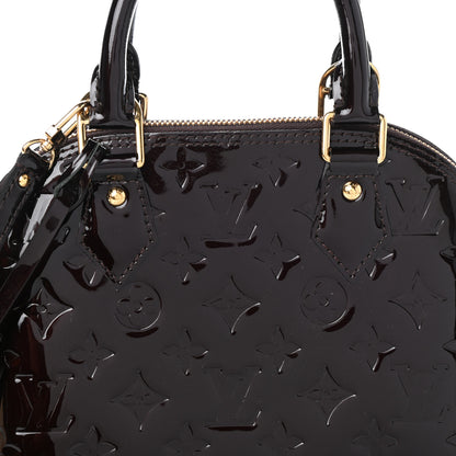 Louis Vuitton Vernis Alma BB Amarante 7 of 11