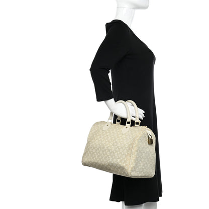 Louis Vuitton Mini Lin Speedy 30 Dune 2 of 15