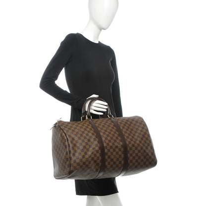 Louis Vuitton Damier Ebene Keepall 50 2 of 7