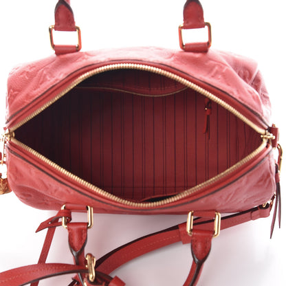 Louis Vuitton Empreinte Speedy Bandouliere 25 Cherry 7 of 13
