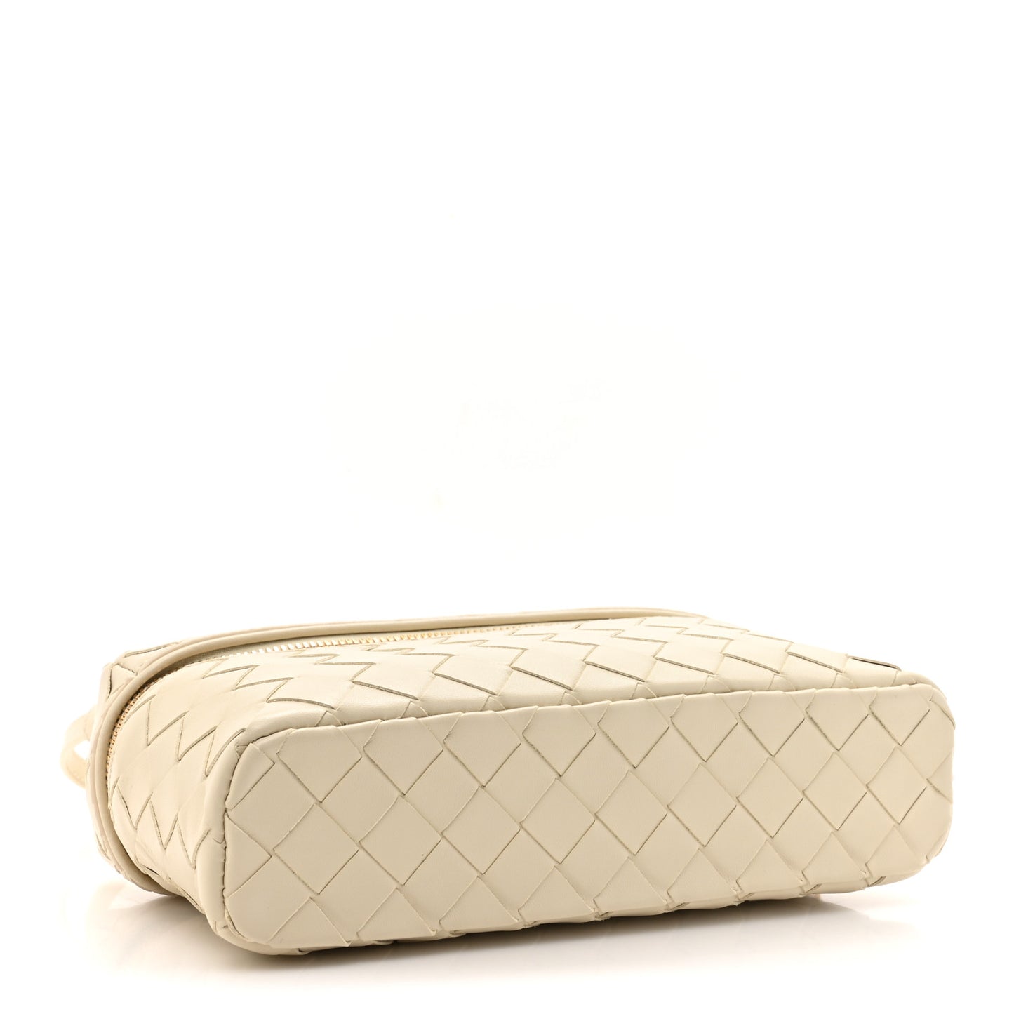 Calfskin Intrecciato Bang Bang Vanity Case Sea Salt