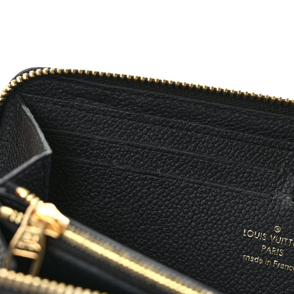 Louis Vuitton Empreinte Clemence Wallet Black 9 of 11