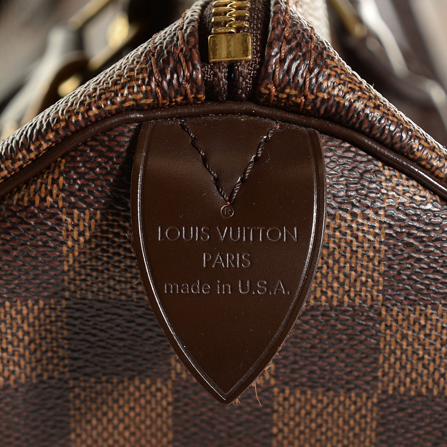 Louis Vuitton Damier Ebene Speedy 35 6 of 7