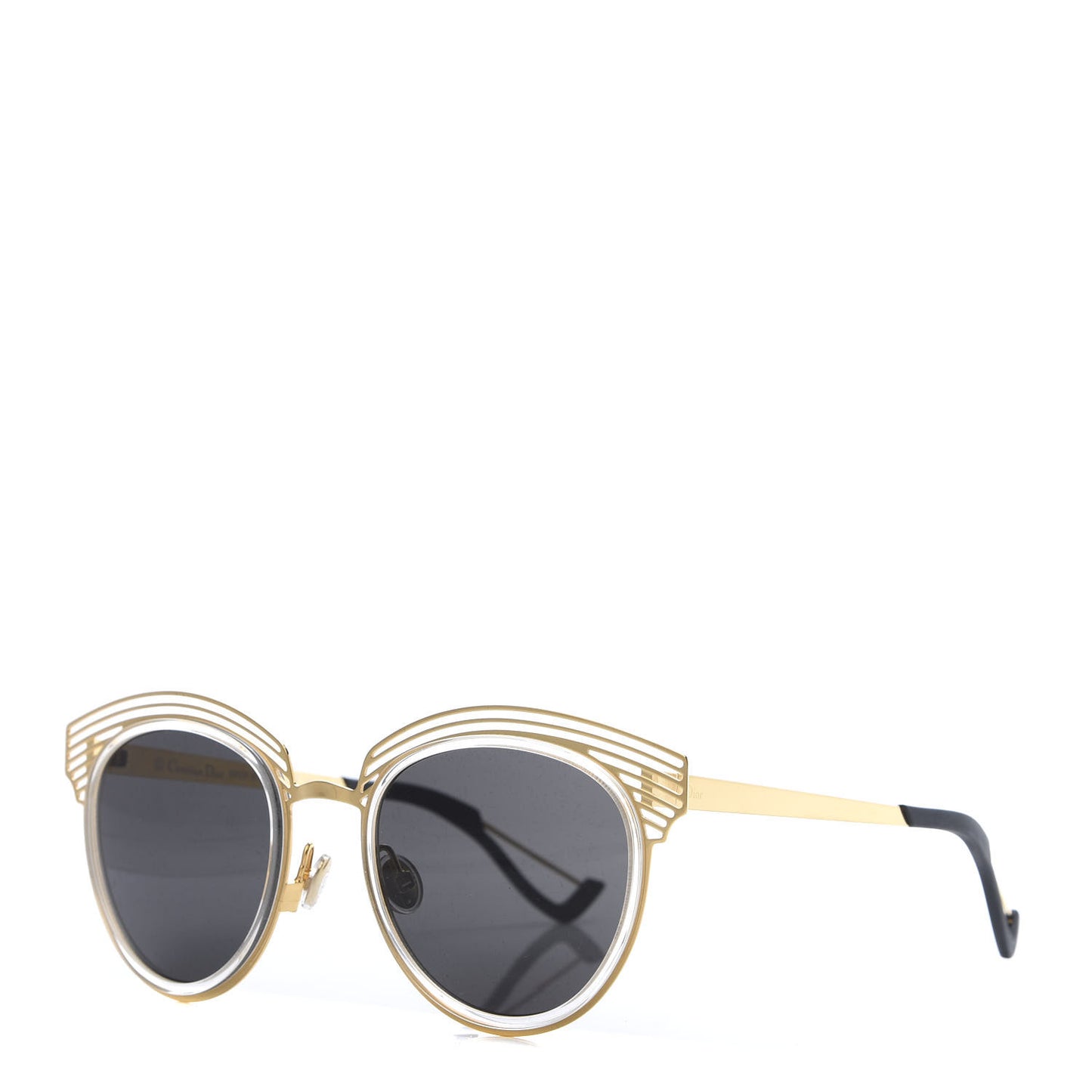 Acetate Enigme Sunglasses Gold