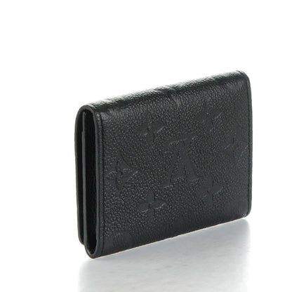 Louis Vuitton Empreinte Business Card Holder Black 3 of 8