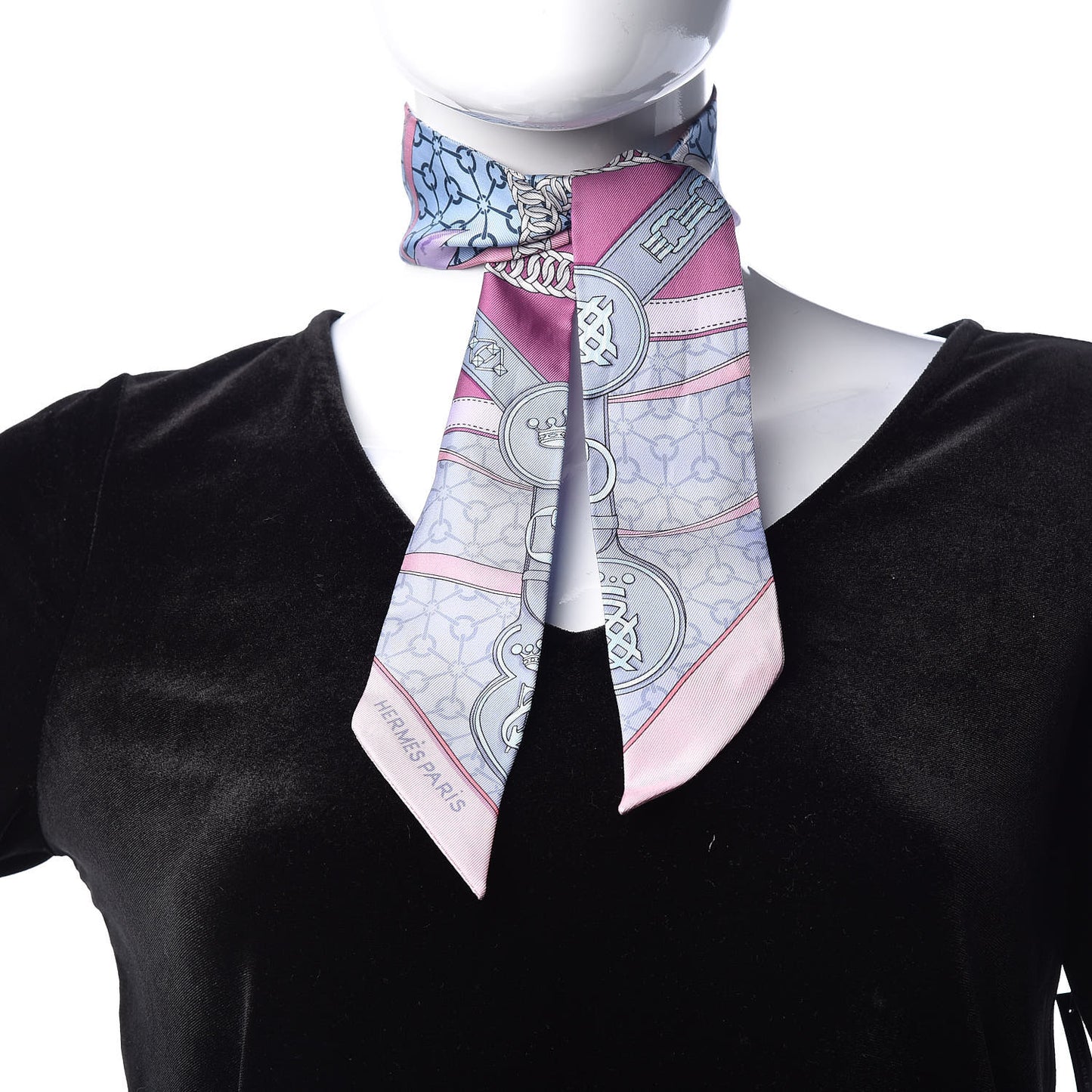 Silk La Promenade Du Matin Twilly Mauve Ciel Gris