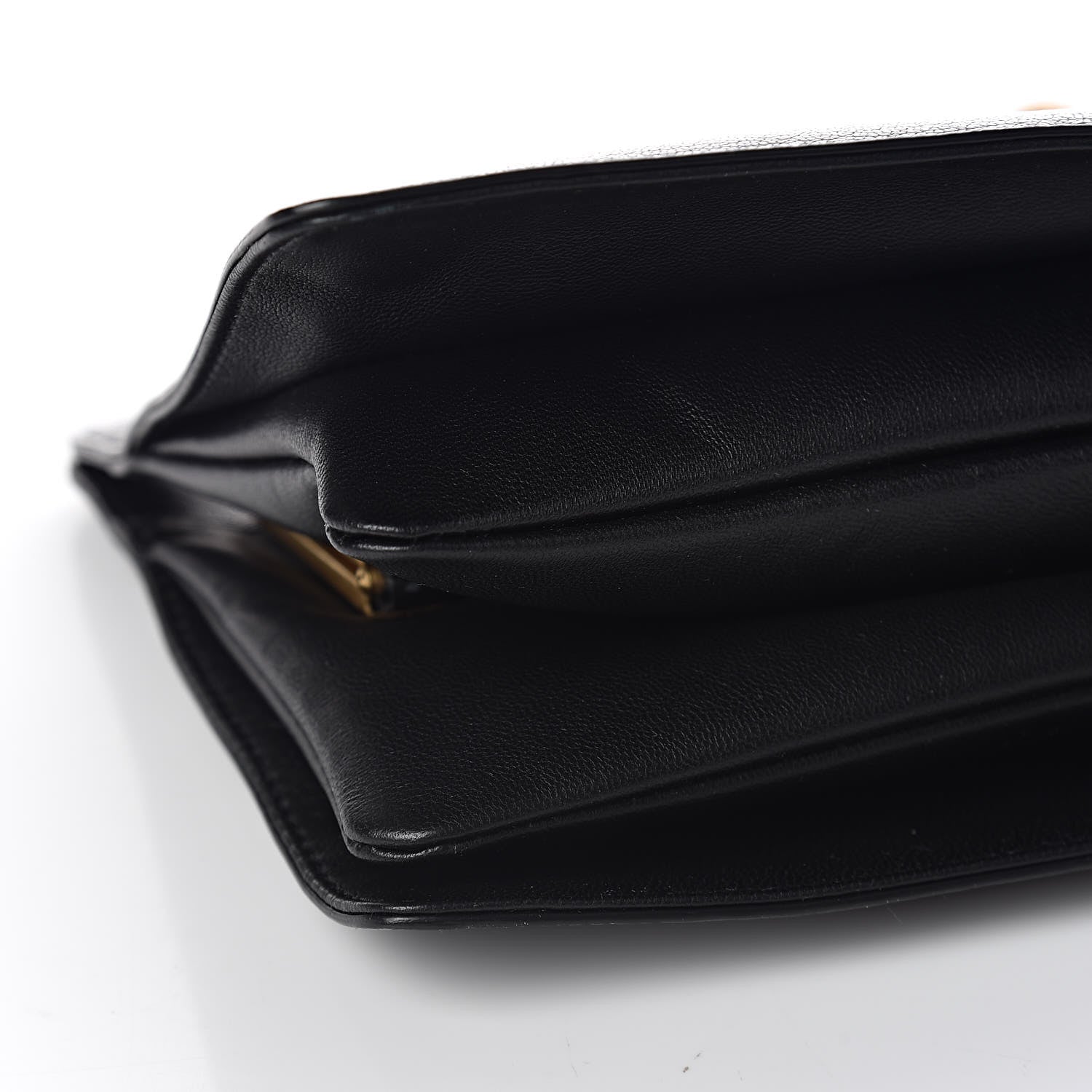 Givenchy Goatskin GV3 Frame Clutch Black 7 of 10
