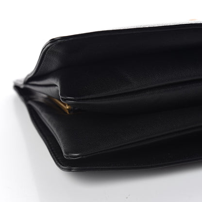 Givenchy Goatskin GV3 Frame Clutch Black 7 of 10