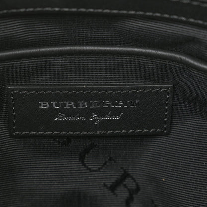 Burberry Laminated Tartan Patchwork Large Rucksack Backpack Military Red 7 of 11