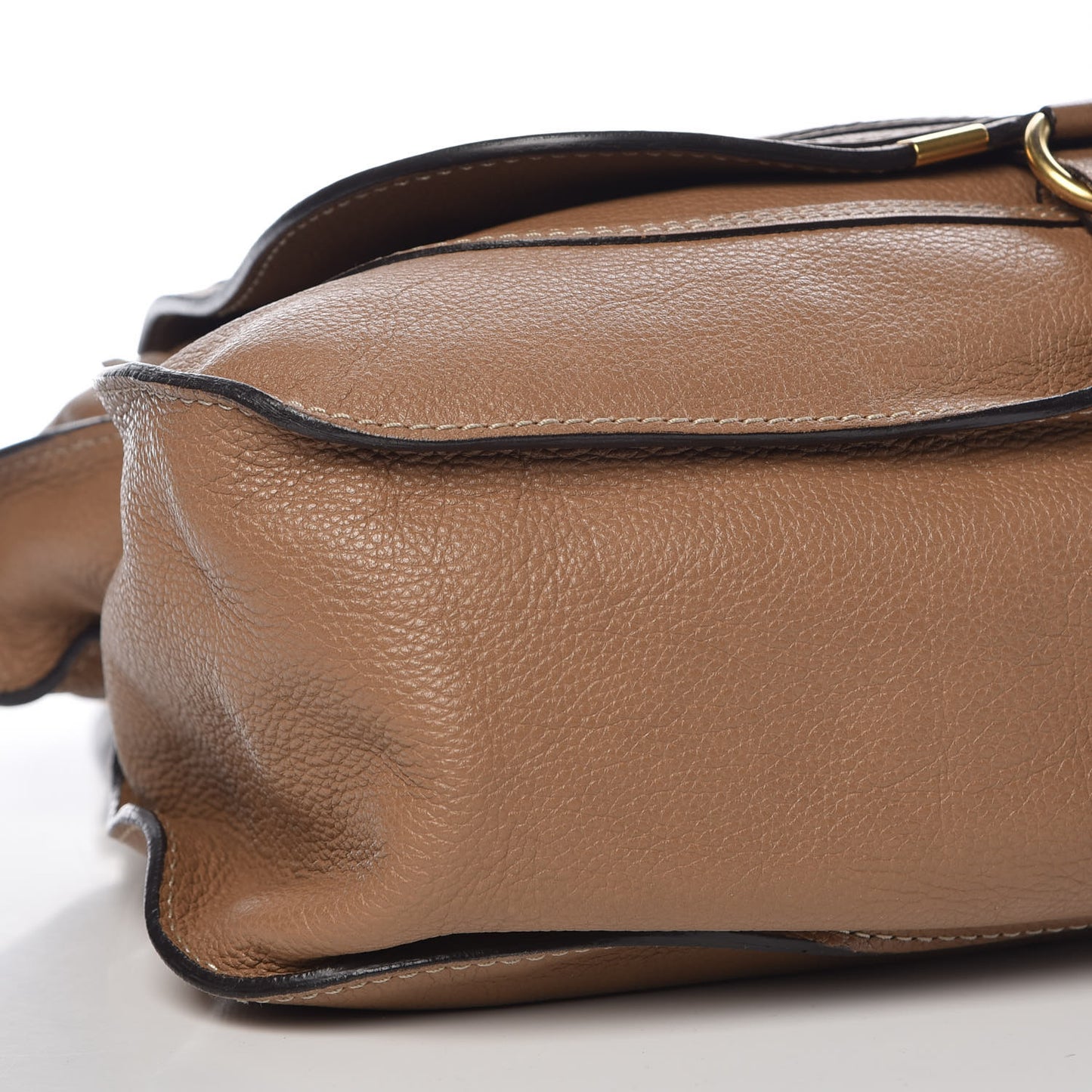 Calfskin Medium Marcie Satchel Nut