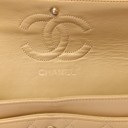 Chanel Lambskin Quilted Small Double Flap Beige 5 of 14