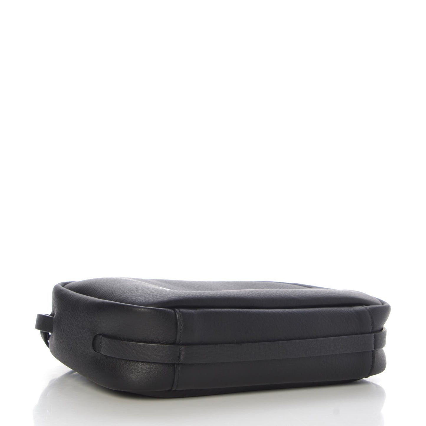 Calfskin Logo S Everyday Camera Bag Black