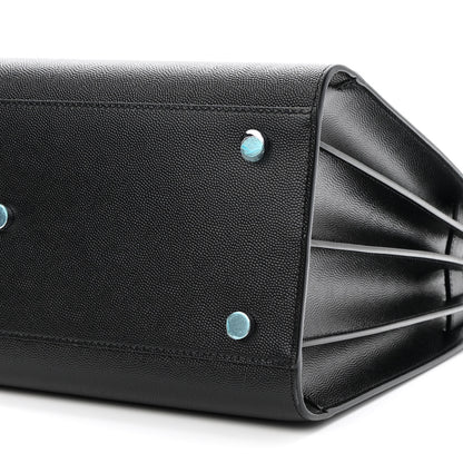 Saint Laurent Grain De Poudre Small Sac De Jour Black 9 of 9