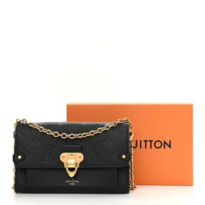 Louis Vuitton Empreinte Vavin Chain Wallet Black 14 of 14
