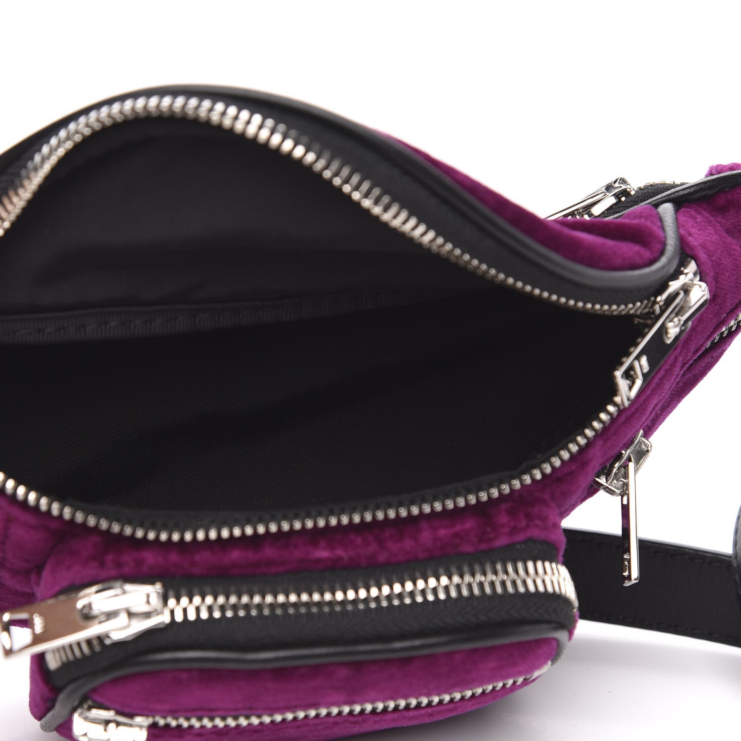 Alexander Wang Velvet Attica Mini Belt Bag Purple 5 of 8