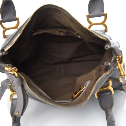 Chloe Calfskin Medium Marcie Satchel Cashmere Grey 6 of 13