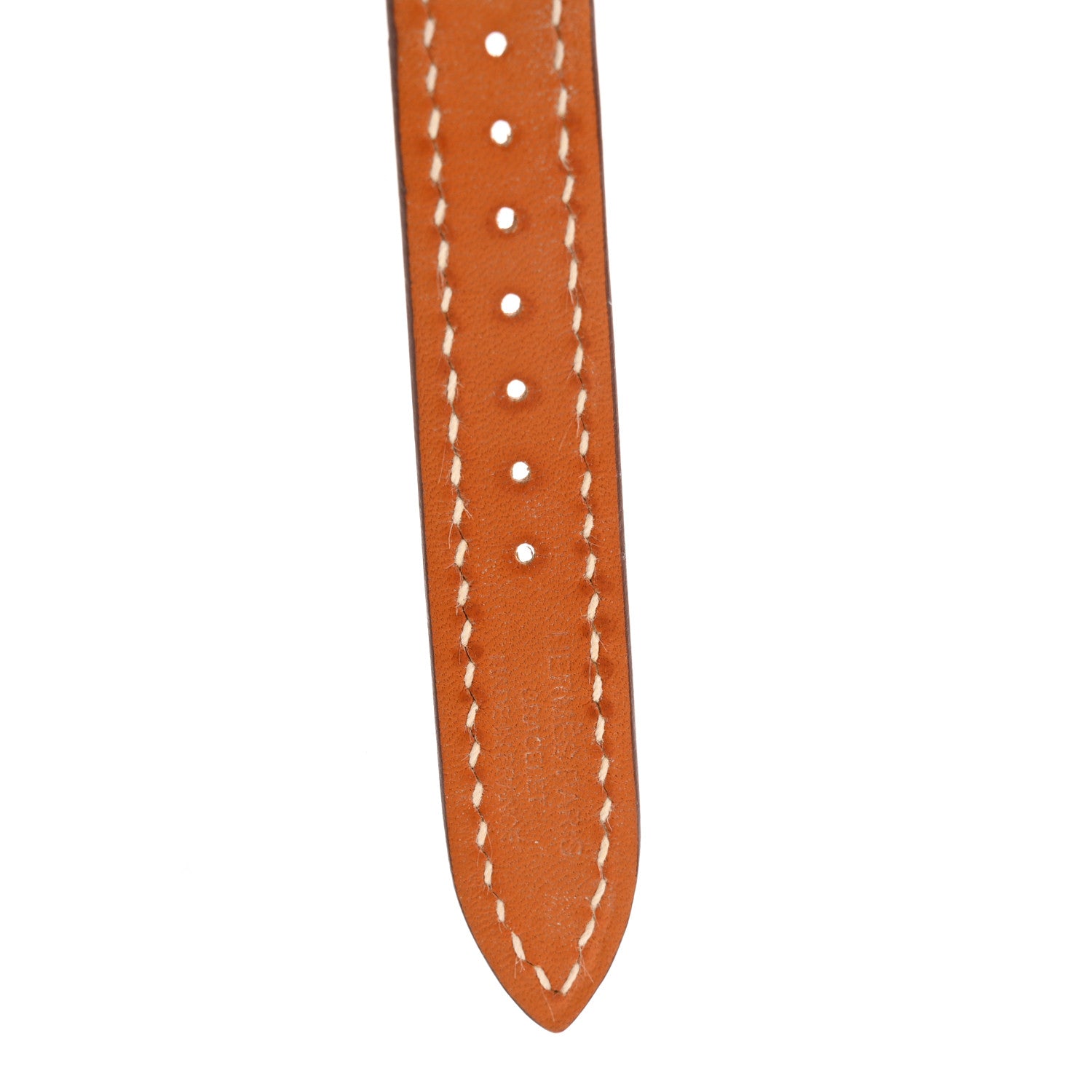 Hermes Barenia 34mm Apple Watch Double Tour Band Fauve 3 of 9