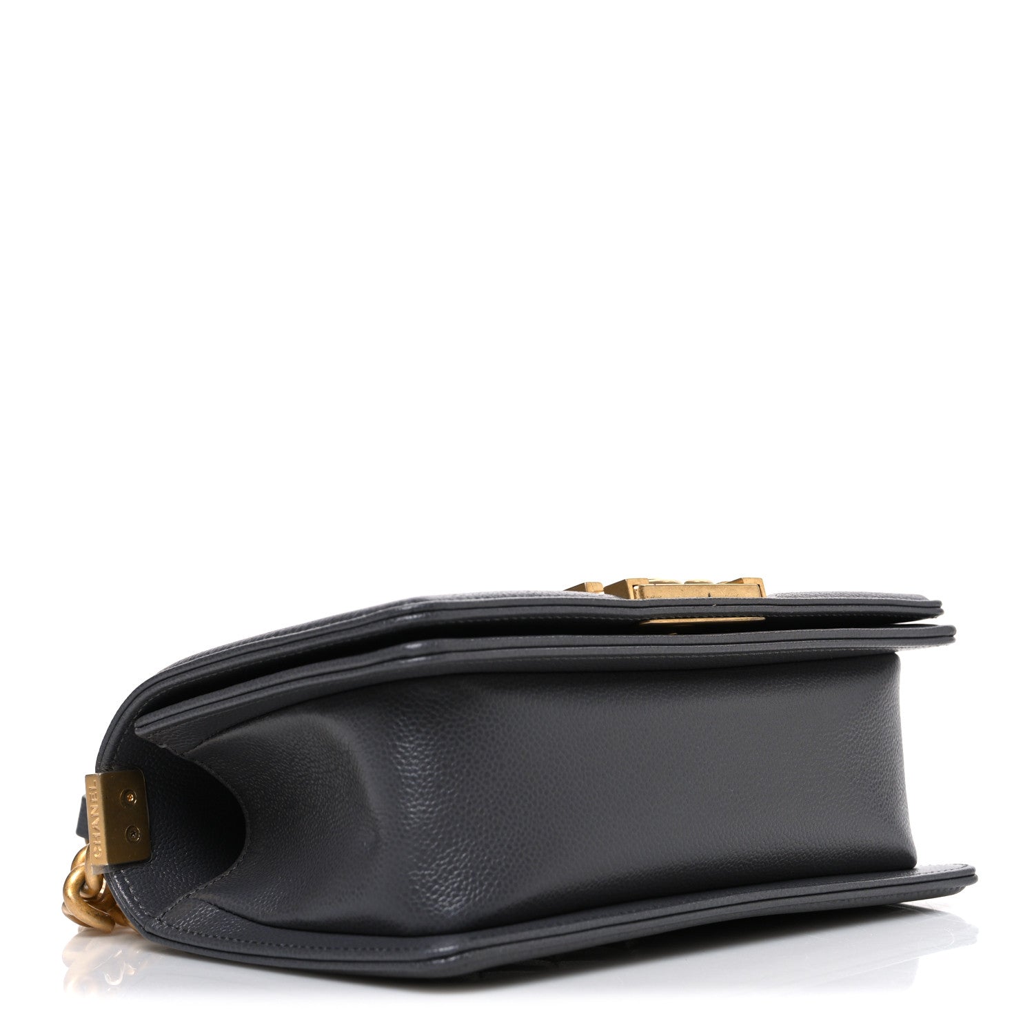 Chanel Caviar Quilted Small Boy Flap Dark Grey 4 of 11