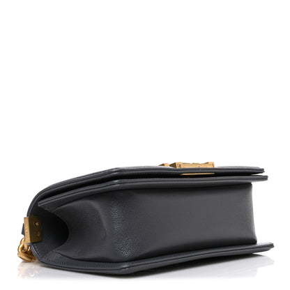Chanel Caviar Quilted Small Boy Flap Dark Grey 4 of 11