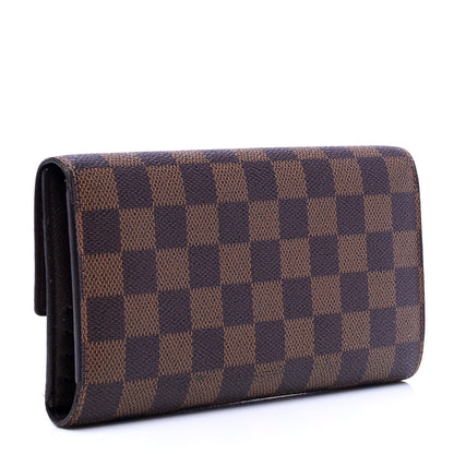 Louis Vuitton Damier Ebene Porte Tresor International Wallet 2 of 5