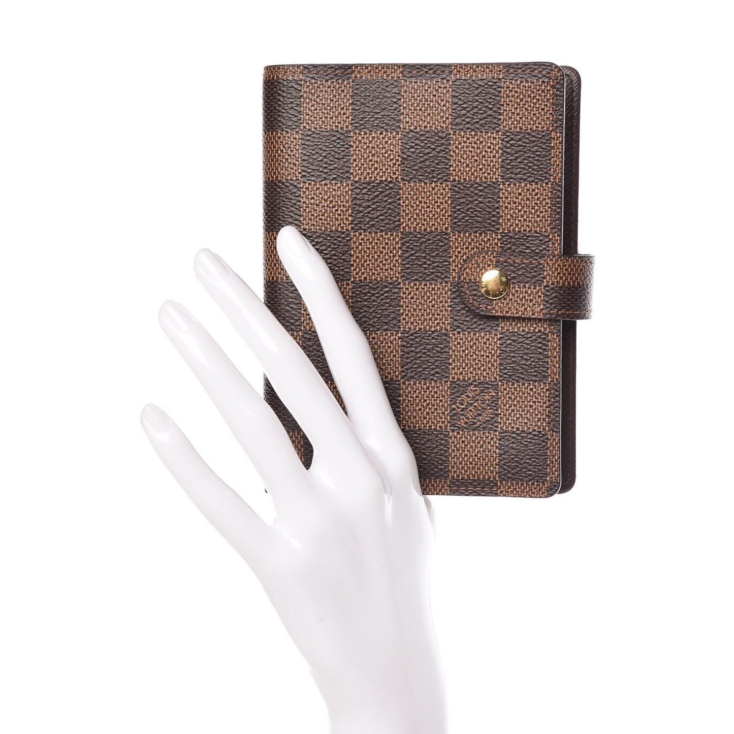 Damier Ebene Small Ring Agenda Cover