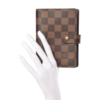 Louis Vuitton Damier Ebene Small Ring Agenda Cover 2 of 6