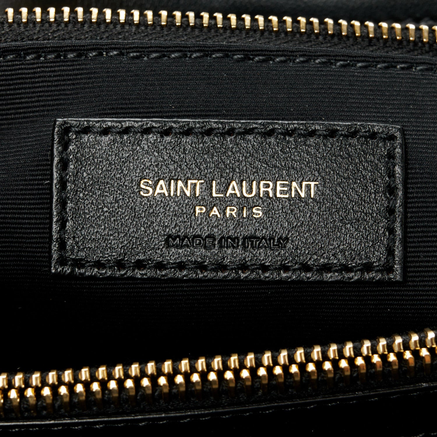 Saint Laurent Calfskin Y Quilted Monogram Large Loulou Chain Satchel Black 7 of 12