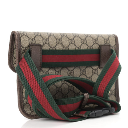 Gucci GG Supreme Monogram Neo Vintage Web Belt Bag Brown 3 of 13