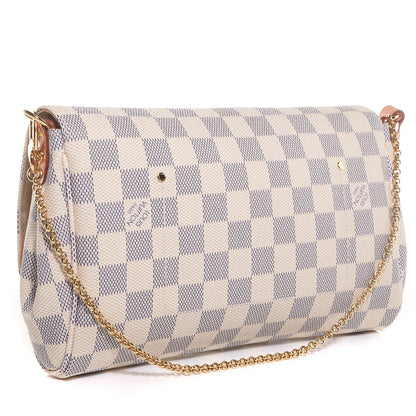 Louis Vuitton Damier Azur Favorite MM 3 of 8