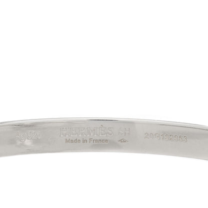 Hermes Sterling Silver PM Galop Bracelet SH 5 of 5