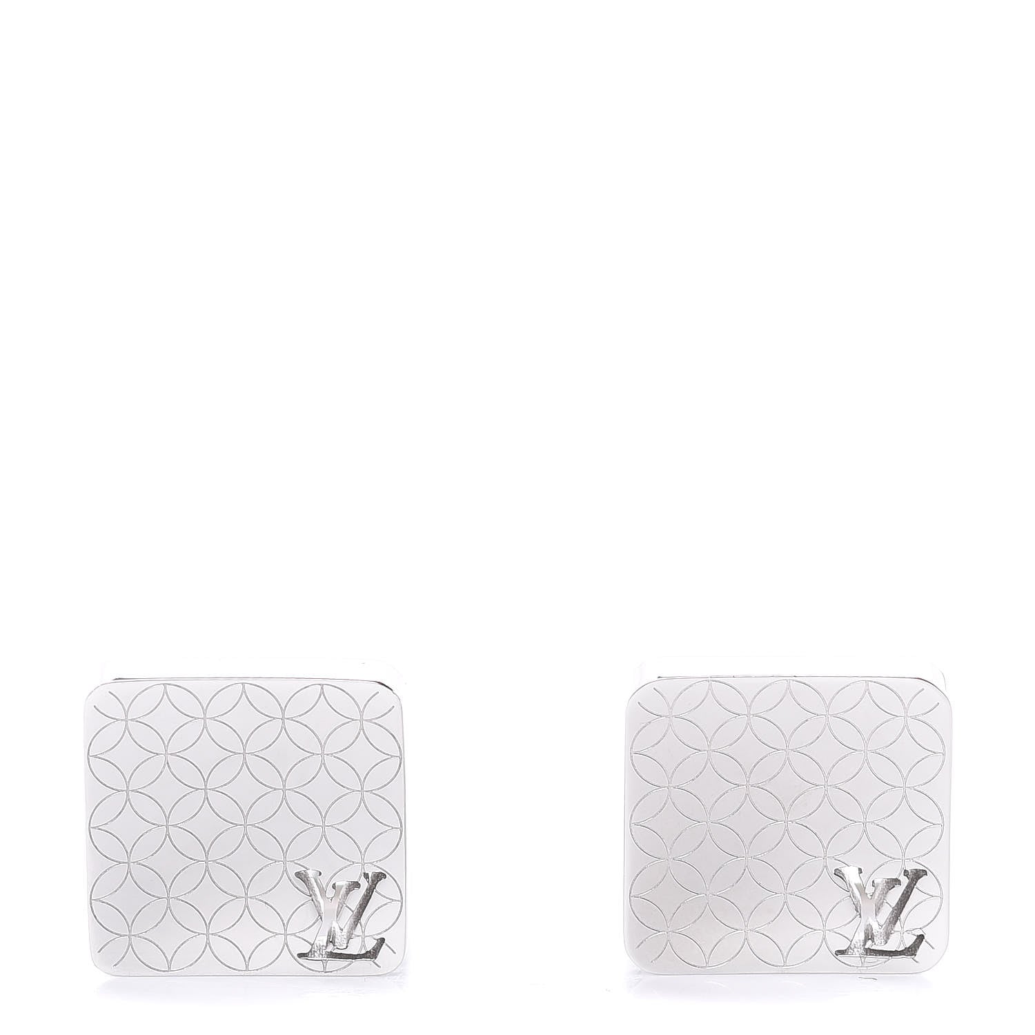 Louis Vuitton Steel Champs Elysees Cufflinks 1 of 5