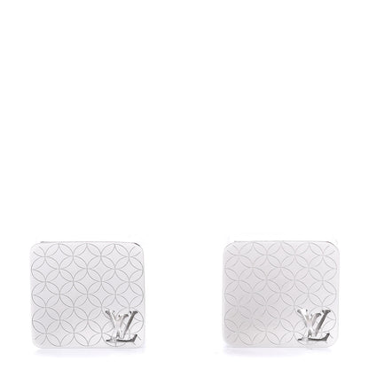 Louis Vuitton Steel Champs Elysees Cufflinks 1 of 5