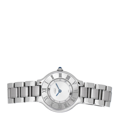 Cartier Stainless Steel 28mm Must De 21 Quartz Watch 2 of 4
