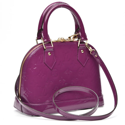 Louis Vuitton Vernis Alma BB Amethyste 4 of 7