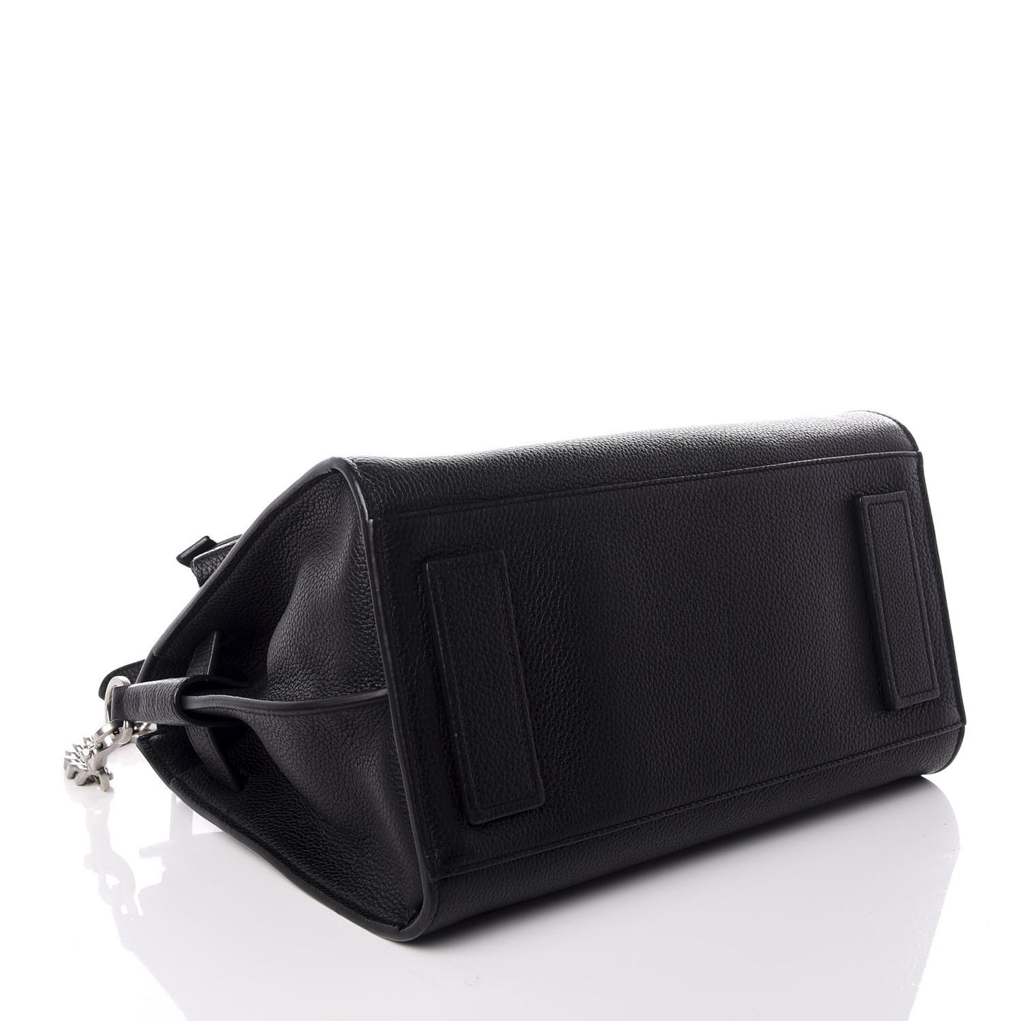 Grained Calfskin Sac De Jour Souple Duffle 36H Asphalt Black