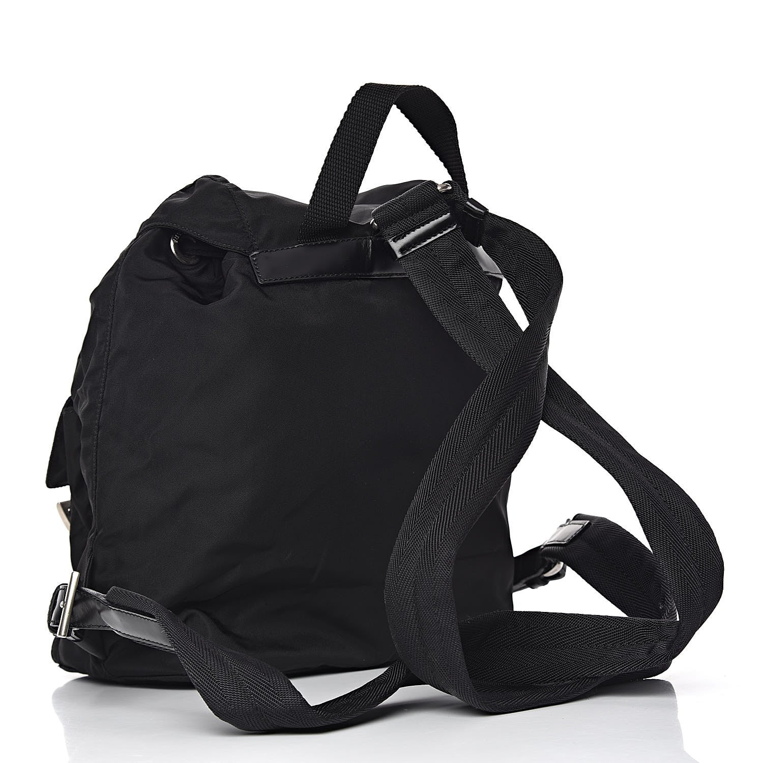 Prada Tessuto Nylon Vela Small Backpack Black 3 of 12