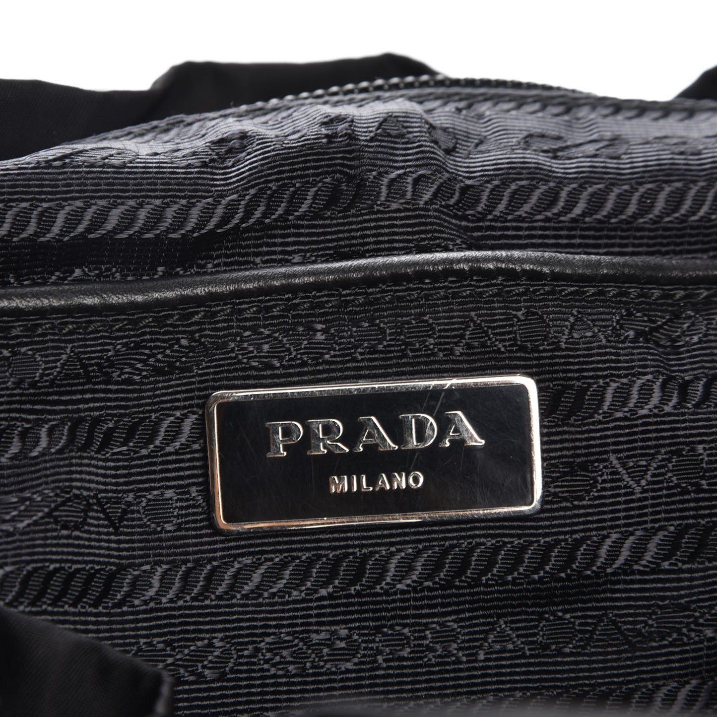 Nylon Vela Small Backpack Black