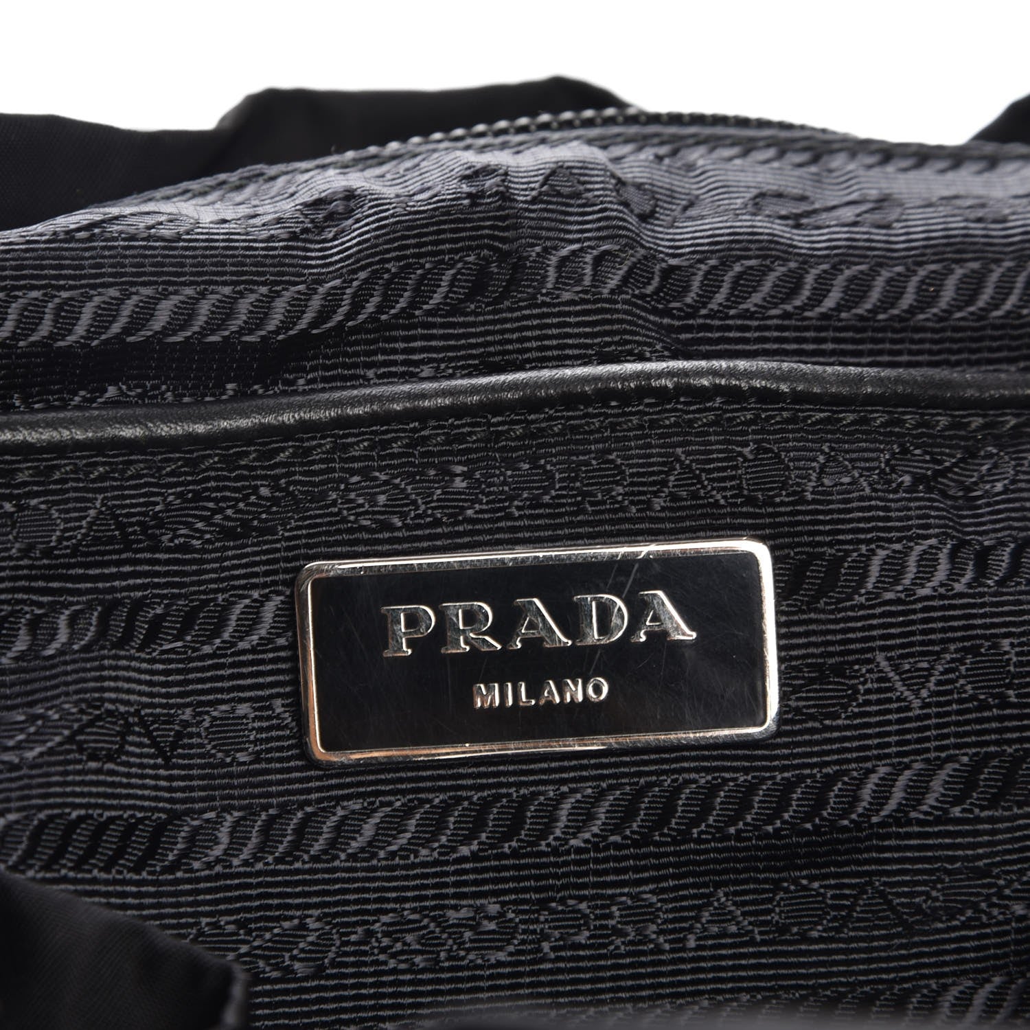 Prada Nylon Vela Small Backpack Black 5 of 9