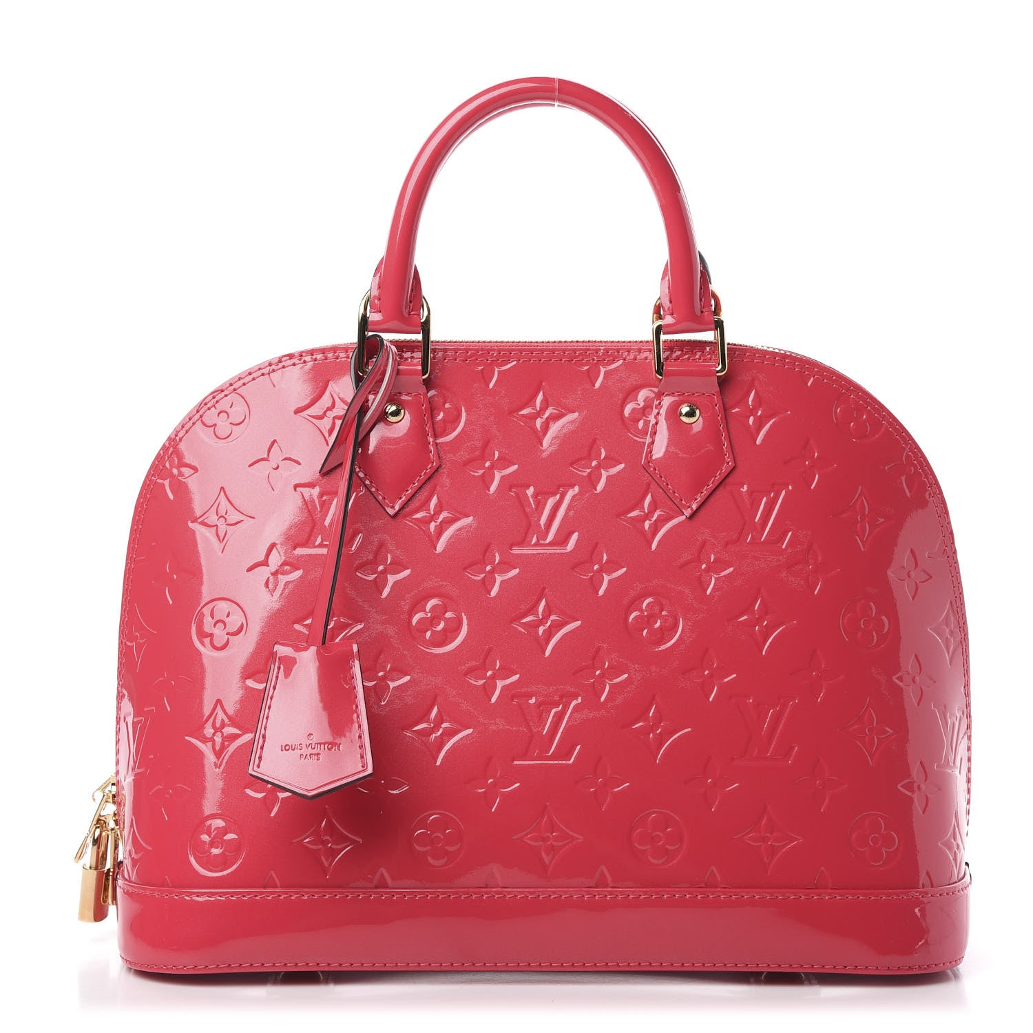Louis Vuitton Vernis Alma PM Hot Pink 1 of 11