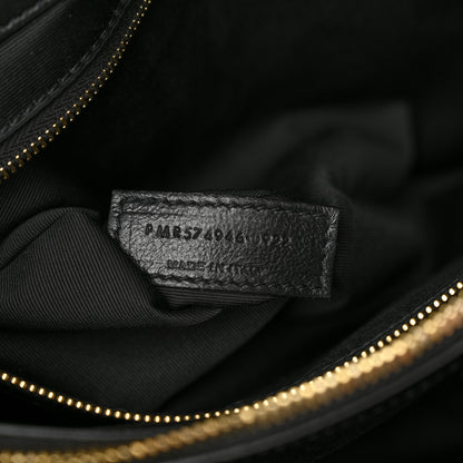 Saint Laurent Calfskin Y Quilted Monogram Medium Loulou Chain Satchel Black 7 of 10