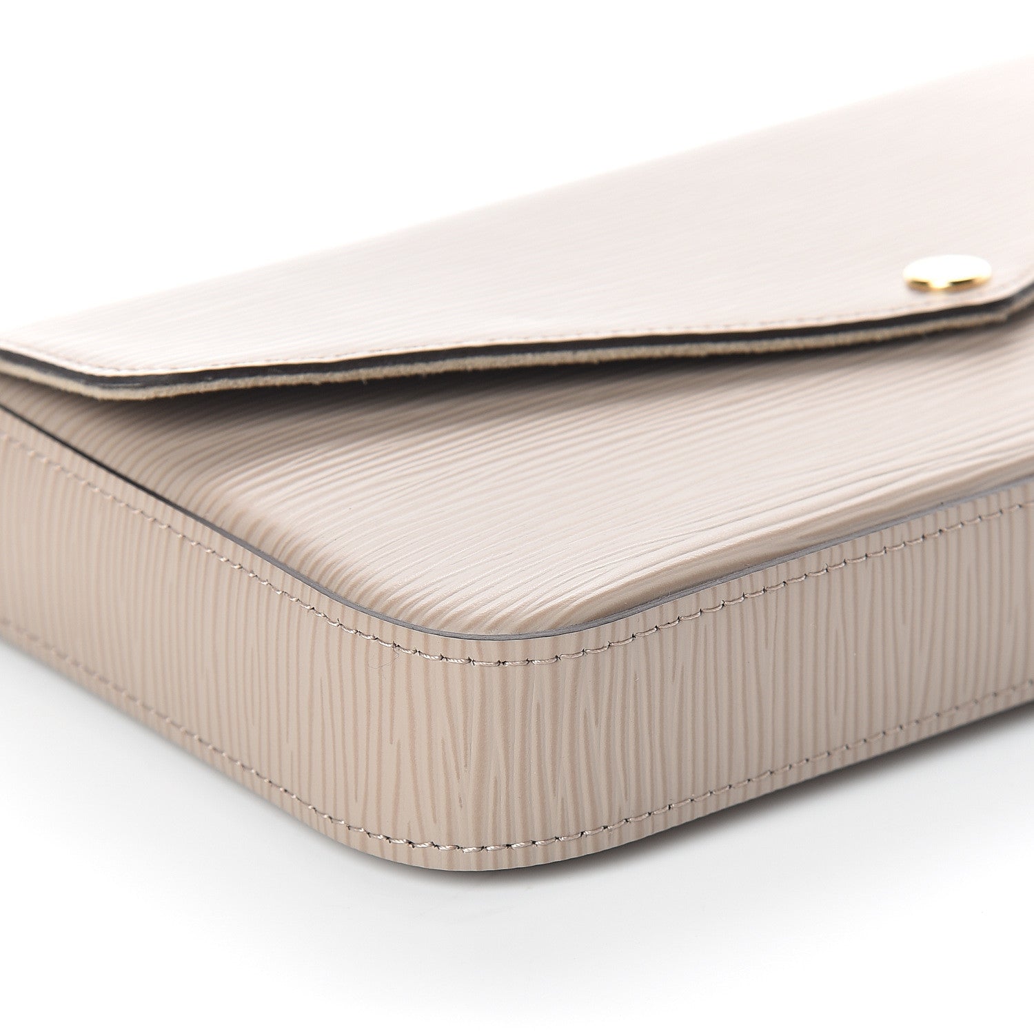 Louis Vuitton Epi Felicie Pochette Chain Wallet Galet 6 of 7
