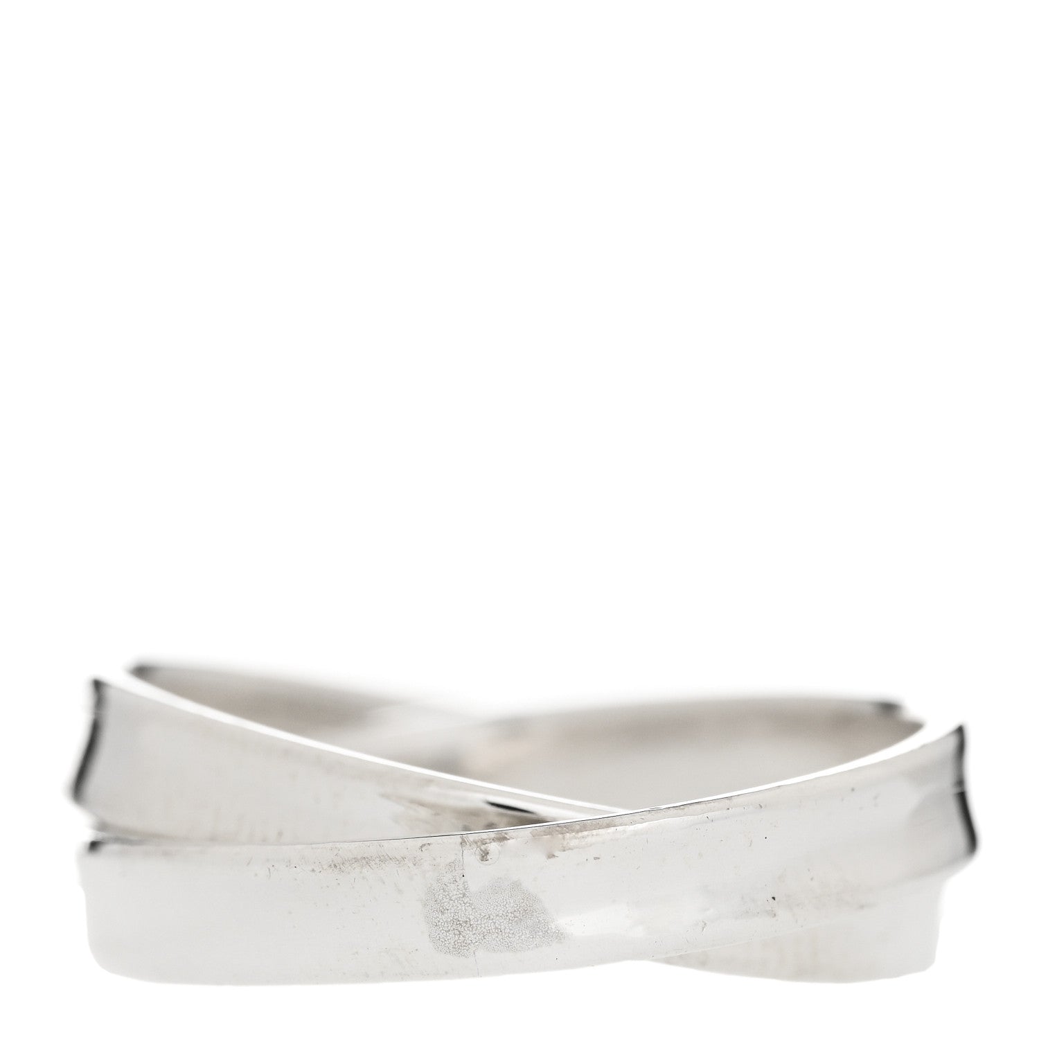 Tiffany Sterling Silver 1837 Interlocking Circles Ring 58 8.25 3 of 6