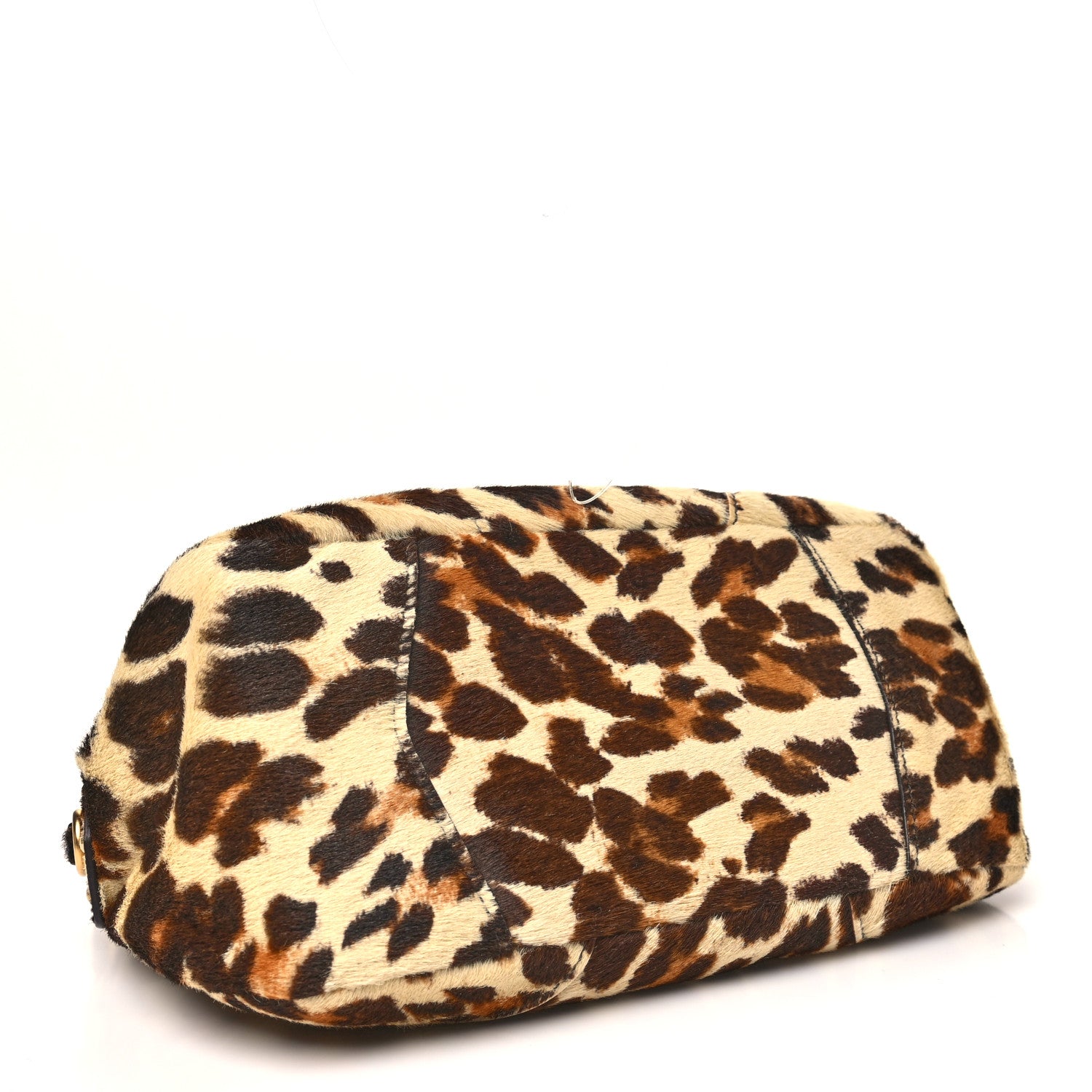 Prada Calf Hair Leopard Print Bag Avorio 4 of 9