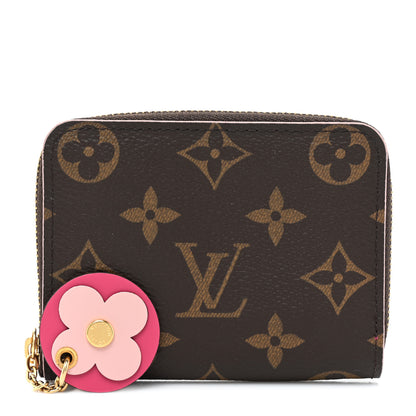 Louis Vuitton Monogram Bloom Flower Zippy Coin Purse 1 of 10