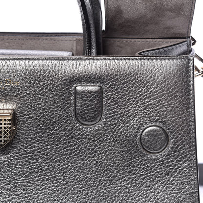Christian Dior Metallic Grained Calfskin Medium Diorever Flap Silver 13 of 18