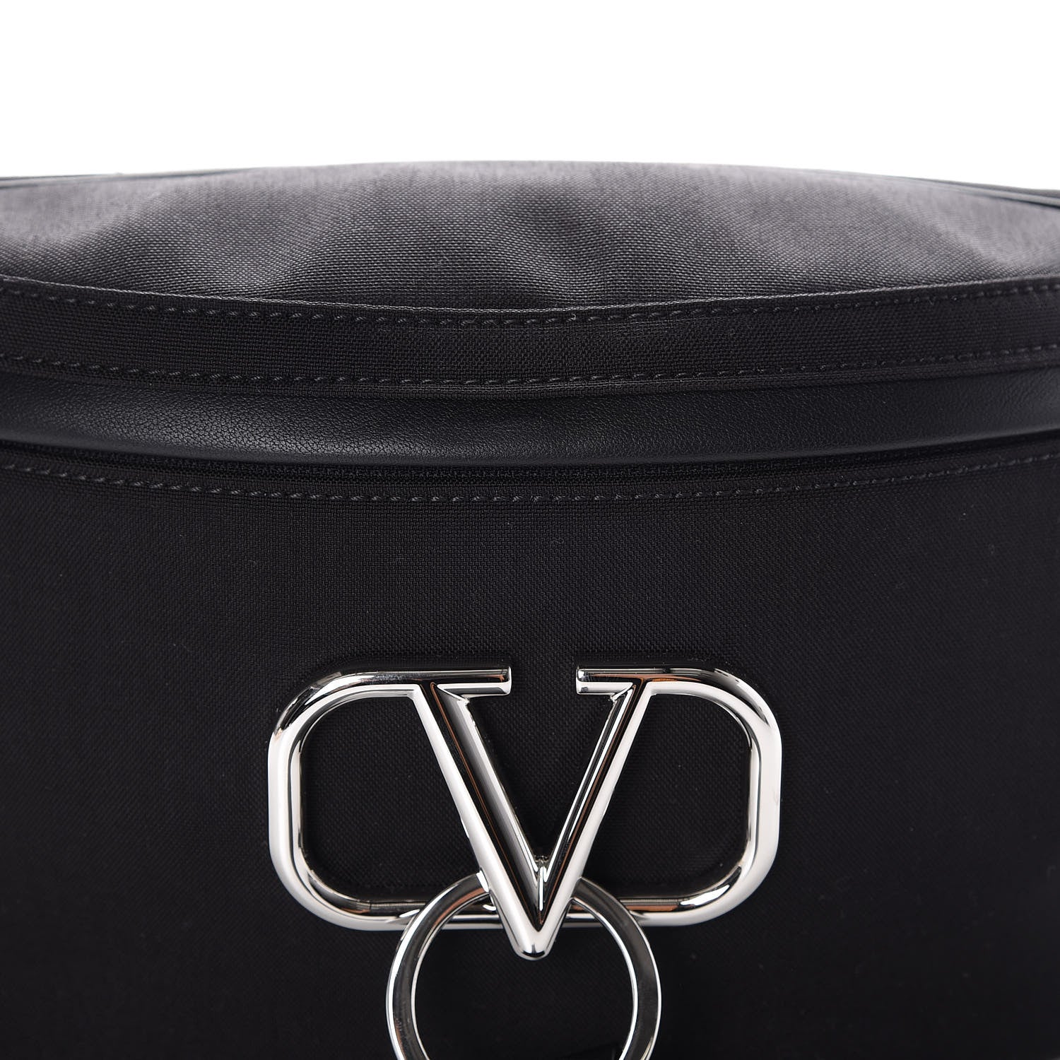 Valentino Garavani Nylon VRing Belt Bag Black 8 of 8